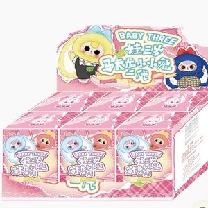 Baby Three Macaron Cute Bunny V2 Plush – SEALED FULL CASE (Authentic)